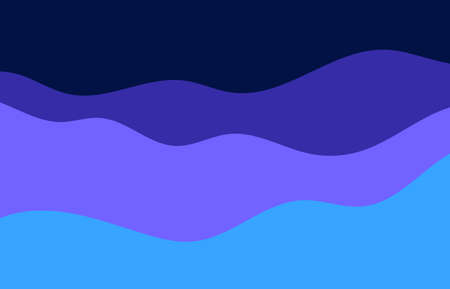 Abstract blue wavy stripe line pattern design decorative pattern artwork template. Dynamic design for cover background. illustration vectorのイラスト素材