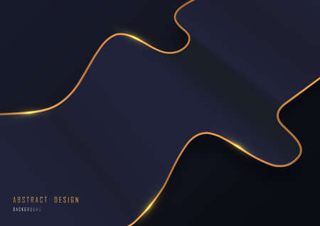 Abstract metallic gradient blue artwork decorative design. Simple design for copy space of text background. RGB Illustration vectorのイラスト素材
