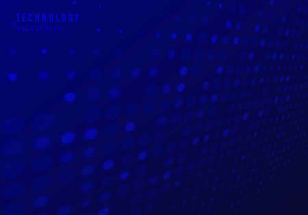 Abstract circle dot geometry pattern design decorative artwork. Overlapping design for template background. Illustration vectorのイラスト素材