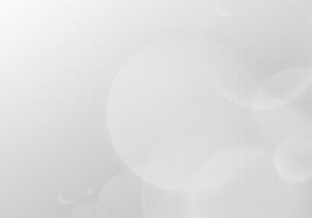 Abstract circle pattern of gradient whites pattern design decoration. Overlapping with simple minimal style background. Vectorのイラスト素材