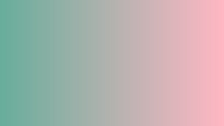 Abstract gradient background with a smooth transition from teal to pink, creating a calm and aesthetically pleasing backdrop or design element.の写真素材