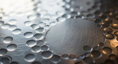 Abstract Metal Surface Texture with Rivets, Marks, and Crack Detailの素材