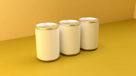 Isolated Milk Can 3d renderingの写真素材