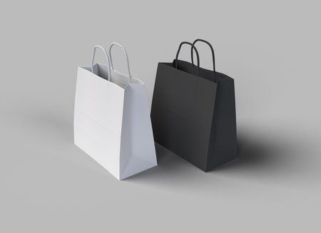 Isolated Bag Shopの写真素材