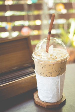 coffee smoothie make me breezy every dayの写真素材