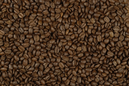full frame of coffee beans の写真素材