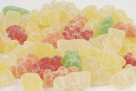 Gums, colorful red, green, yellow,の写真素材