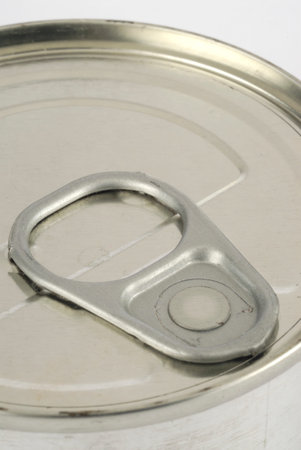 Close up of tin can