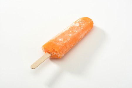 Orange Ice Creamの写真素材
