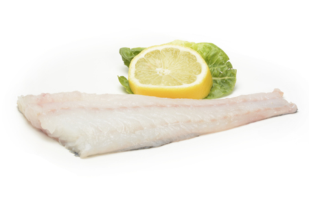Fillet of raw codの写真素材