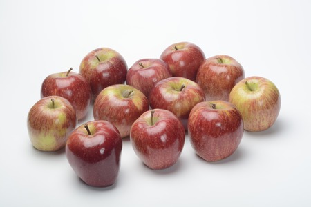 Red applesの写真素材