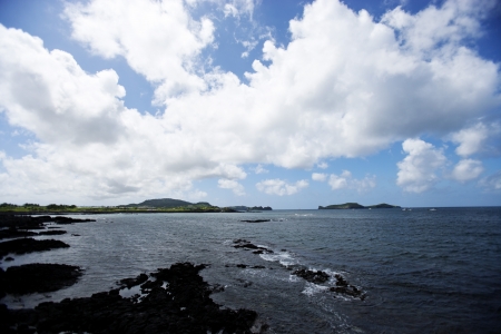 beautiful Jeju  Island in South Koreaの写真素材