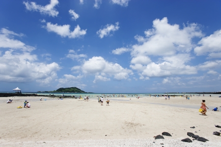 beautiful Jeju  Island in South Koreaのeditorial素材