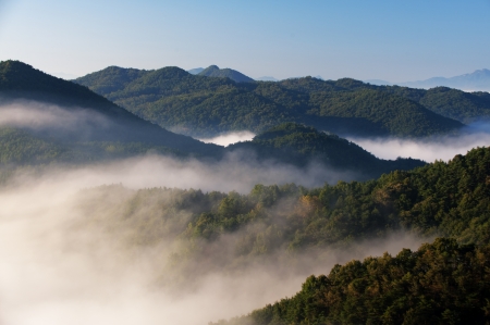 Beautiful landscape in South Korea, hoeryongpo の写真素材