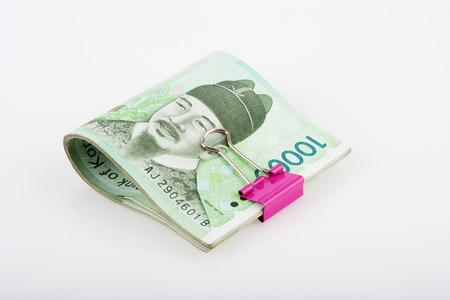 Korea,Moneyの写真素材