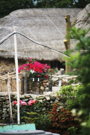 Traditional village in South Korea,Naganeupseong""の写真素材