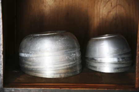 Traditional props in South Korea,Rust Bowlの写真素材