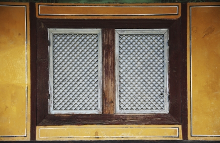 Traditional architecture in south korea,Doorの写真素材