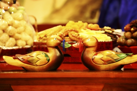 traditions in South Korea,Wedding の写真素材