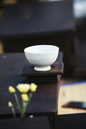 Traditional culture in south Korea,Tea ceremonyの写真素材