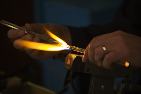 Traditional crafts glass crafts in south korea