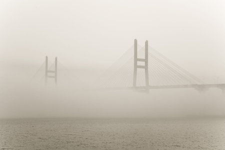 Beautiful West Sea Grand Bridge in south korea