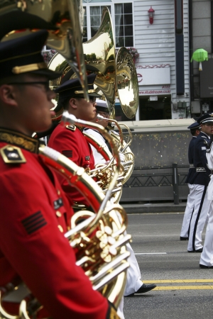 Traditional events in south korea Seoul  Festival Band のeditorial素材