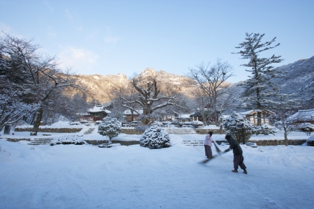 Naesosa  temples in south koreaのeditorial素材