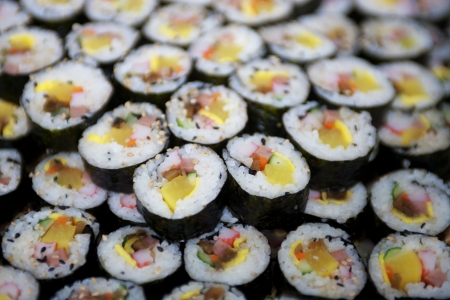 Food in South Korea,Kimbab""の写真素材