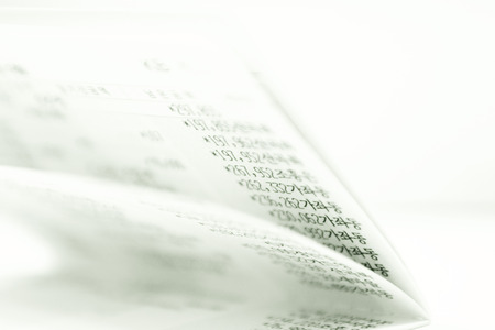 Financial account in south koreaの写真素材