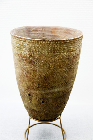 Neolithic pottery artifacts of Koreaの写真素材