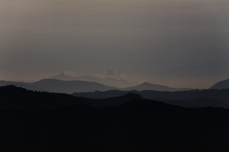 Beautiful winter landscape in south korea,okjeongho の写真素材
