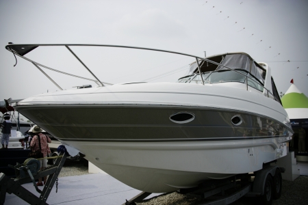 Jeongok  World Yacht Exhibition in south korea のeditorial素材