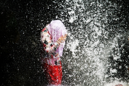 Beautiful summer landscape in South Korea,Surak" falls"の写真素材