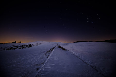 Beautiful night view in South Korea,Sheshan Ranch