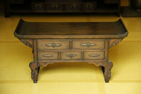 Hanok Traditional Houses in south korea,Furnitureの写真素材