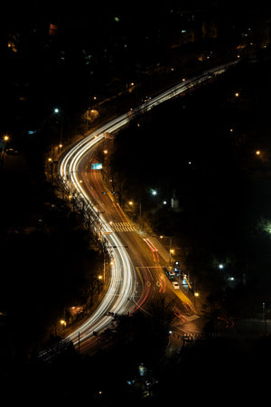 Beautiful night view of Seoul in South Korea