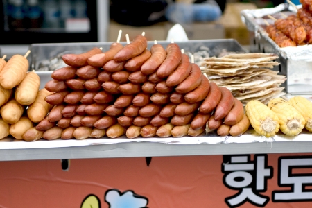 Amusement Park in south koreaの写真素材