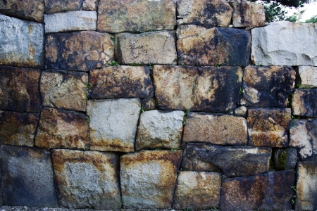 Traditional architecture in south korea,Suwon castleの写真素材