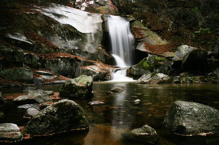 Valley of the Fallsの写真素材