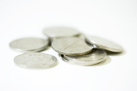 Money coins in south korea