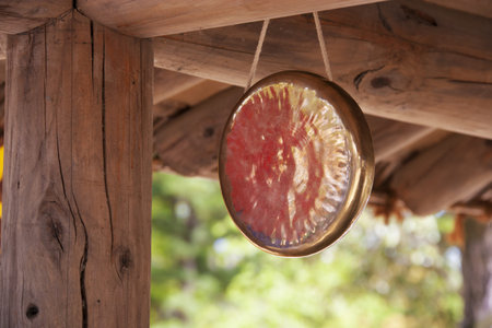 Traditional instruments in south korea and Lee kwaengの写真素材