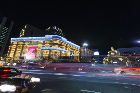 Beautiful night view of Seoulのeditorial素材