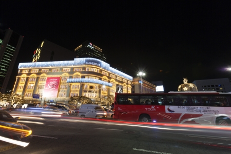 Beautiful night view of Seoulのeditorial素材