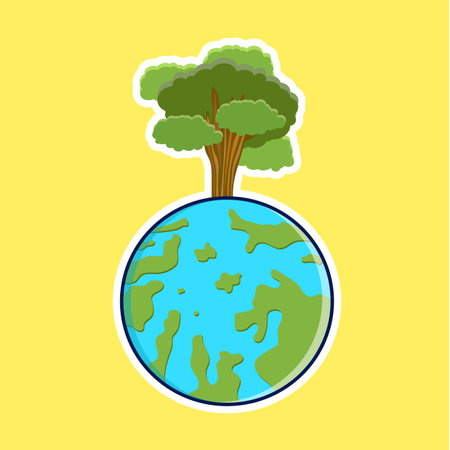 Ecology concept with icon design, vector illustration 10 eps graphic.のイラスト素材