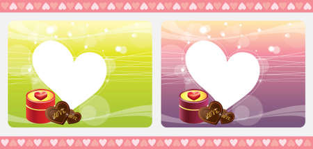 Valentines chocolatesのイラスト素材