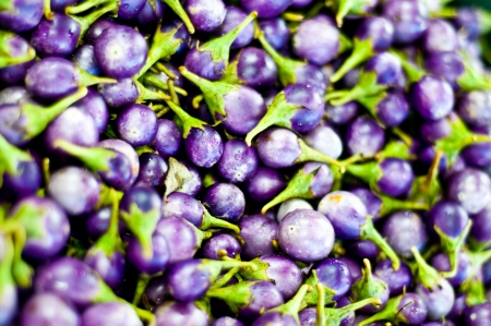 Purple eggplant textureの写真素材