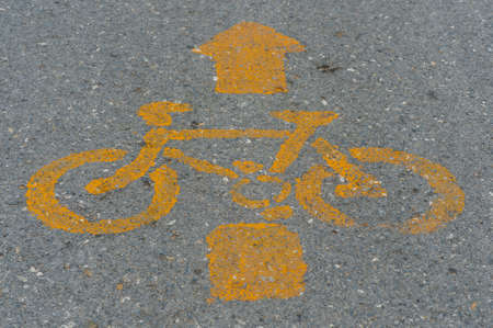 bicycle pathの写真素材