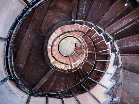 Spiral staircase の写真素材