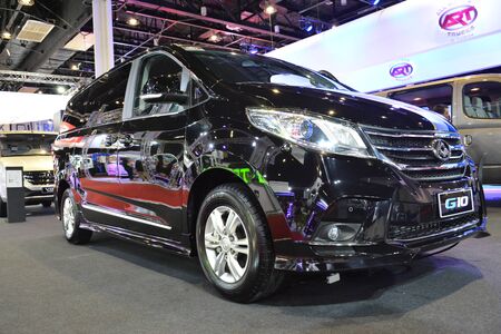 PASAY, PH - AUG. 17: Maxus G10 van on August 17, 2018 at Transport and Logistics in World Trade Center Metro Manila, Pasay, Philippines.のeditorial素材